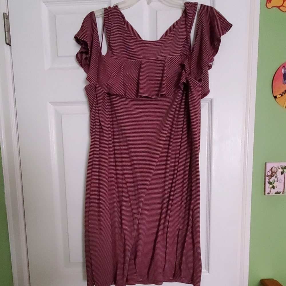 Cold Shoulder Dress